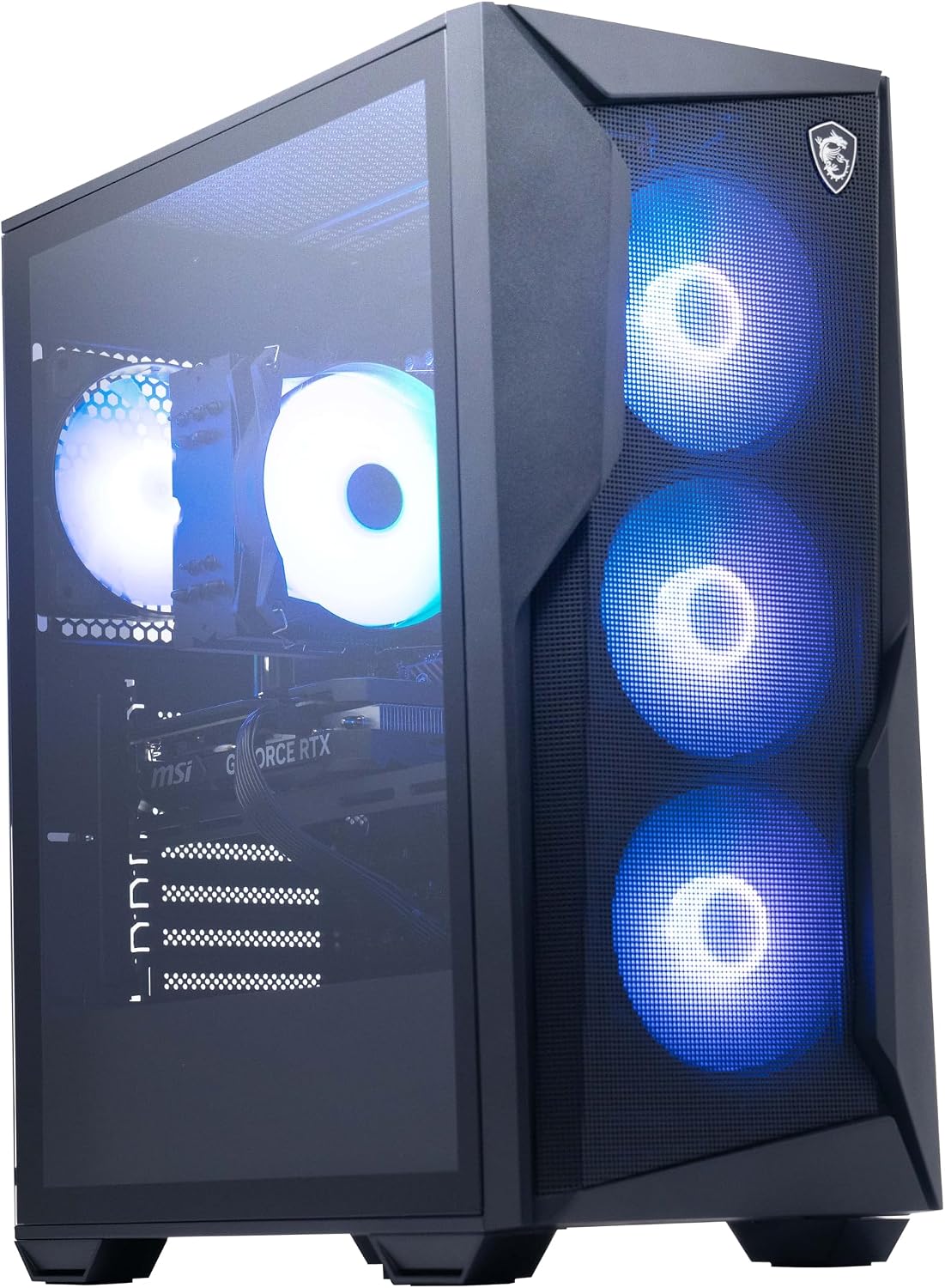 msi Codex Z2 Gaming Desktop: AMD R5-8400F, GeForce RTX 4060, 16GB DDR5, 1TB m.2 NVMe SSD, USB Type-C, VR-Ready, Windows 11 Home : B8NUC-297US