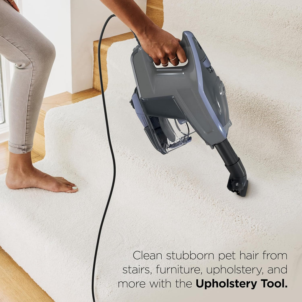 Shark Rocket Pro DLX | Corded Stick Vacuum | Removable Hand Vacuum, Advanced Swivel Steering, XL Dust Cup Capacity | Crevice Tool, Upholstery Tool & Anti-Allergen Dust Brush | Gold | HV371GD