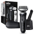 Braun Series 7 7075cc Electric Razor for Men with SmartCare Center, Beard Trimmer, Wet & Dry, Rechargeable, Cordless Foil Shaver, Black