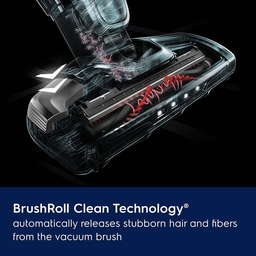 Electrolux Ergorapido Pet Cordless 2-in-1 Vacuum Cleaner with Motorized Pet Nozzle for Easy Pet Hair Removal, 48-Minute Run Time, 2 Power Modes, Chili Red