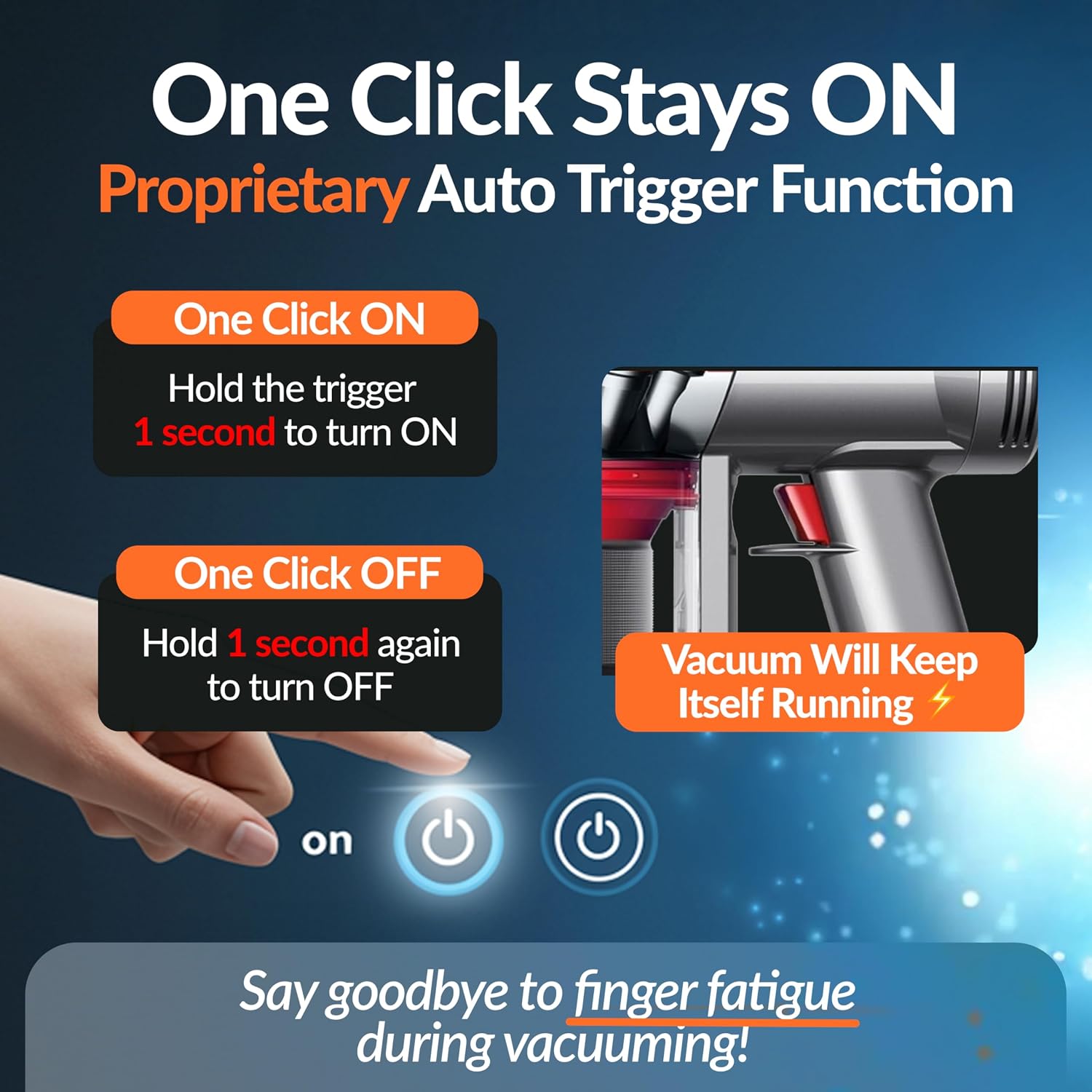 ELO Dyson V11 V15 Battery with Trigger Lock 5000mAh Click-in for Animal, Absolute, Outsize, Torque Drive, Detect, SV15 SV16 SV22, 25.2V Samsung Cells, 970425-01 (Not Screw-in SV14)