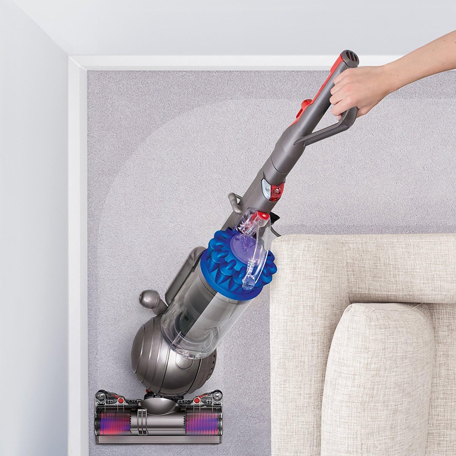 Dyson Ball Allergy Upright, Blue/Iron (Certified Refurbished)