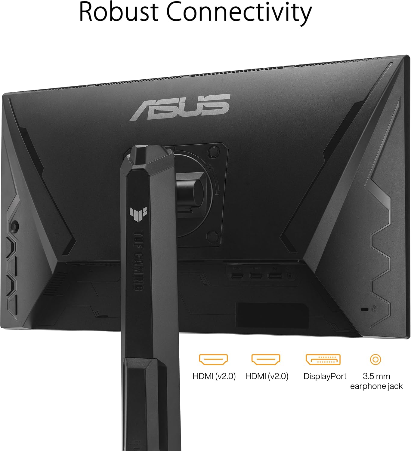 ASUS TUF Gaming 24' (23.8' viewable) 1080P Monitor (VG249QL3A) - Full HD, 180Hz, 1ms, Fast IPS, ELMB, FreeSync Premium, G-SYNC Compatible, Speakers, DisplayPort, Height Adjustable, 3 Year Warranty