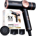 ELLA BELLA® Professional Ionic Hair Dryer with Diffuser • Negative Ion Blow Dryer • Suitable All Hair Types • Intelligent Heat Control & Rapid Drying Speeds • Lightweight Design • Low Noise Technology
