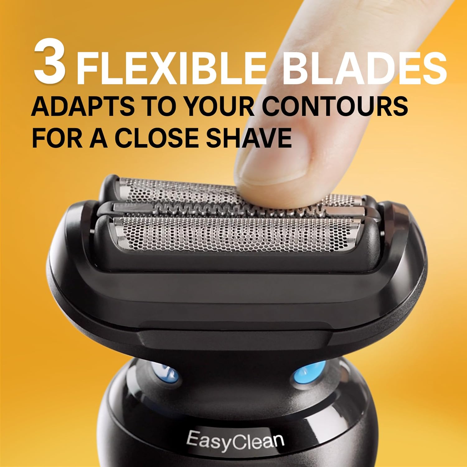 Braun Electric Shaver for Men, Series 5 5118s, Waterproof, Wet & Dry Shave, Turbo Shaving Mode, Foil Shaver with Precision Trimmer, Battery Powered, 50 Minute Battery Runtime (Pack of 2)