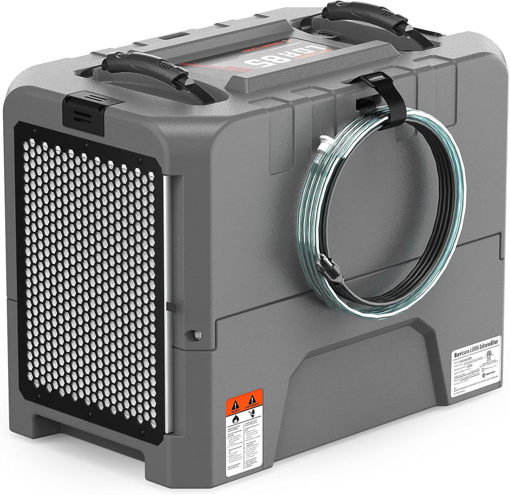 Abestorm LGR85 Commercial Dehumidifiers with Pump, 180 PPD Industrial Dehumidifier for Basement, Crawl Space, Warehouse, Auto Defrosting, 5 Years Limited Warranty