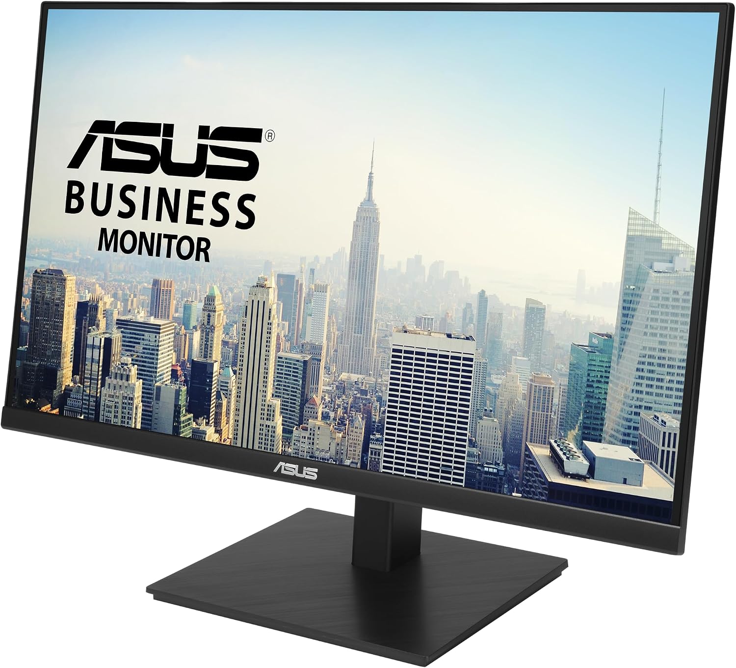 ASUS 27' 4K Business Monitor (VA27UQSB) - UHD (3840 x 2160), IPS, Frameless, HDR10, DisplayPort, Dual HDMI, Speakers, Eye Care, Ergonomic, pivot, swivel, height adjustable, DisplayWidget, 3yr warranty
