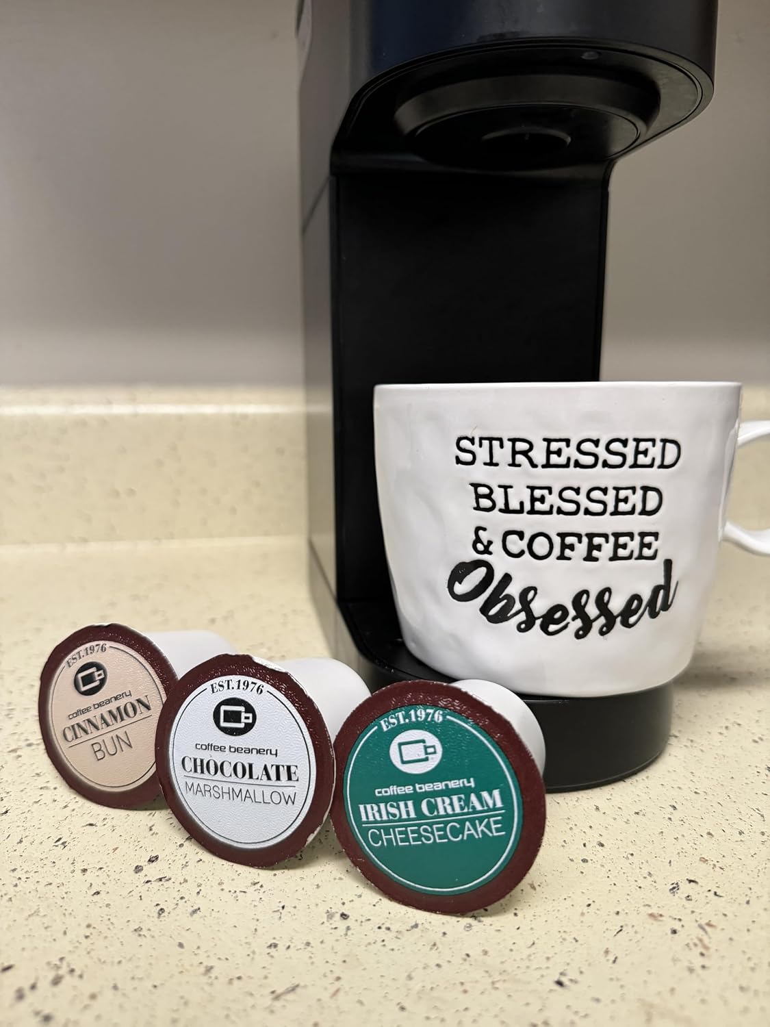 Irish Cream Cheesecake Coffee Pods by Coffee Beanery | 192ct Bulk Flavored Coffee Pods Medium Roast Coffee Pods| 100% Specialty Arabica Coffee| Gourmet Coffee Pods