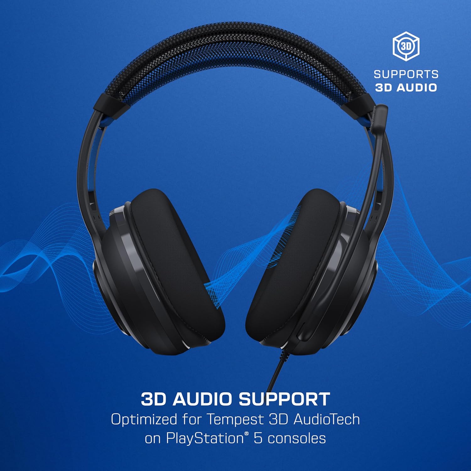 Bundle of Turtle Beach Atlas 200 Wired Gaming Headset Officially Licensed for PS5 & PS4 - Black + Victrix Pro BFG Reloaded Wireless Gaming Controller Officially Licensed for PS5, PS4, PC