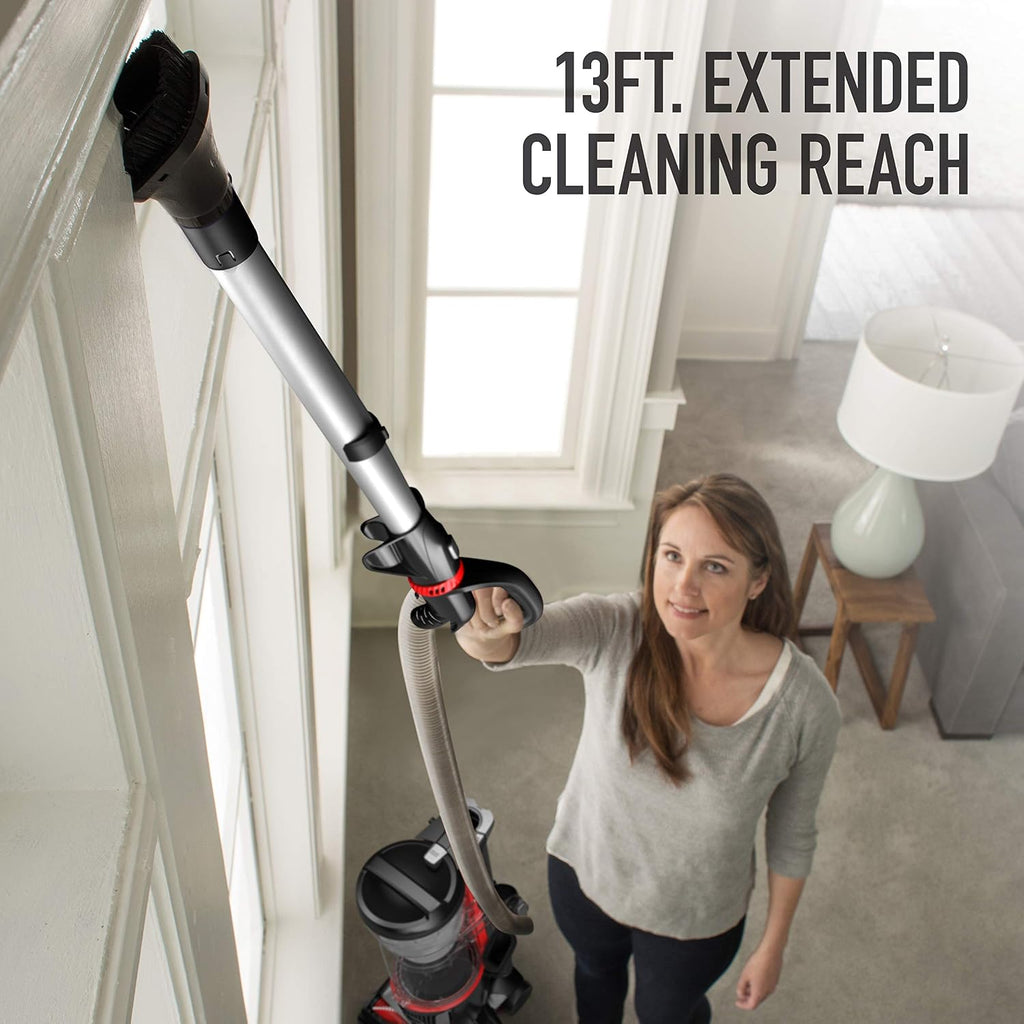 Hoover MaxLife Pro Pet Swivel Vacuum Cleaner, Bagless Upright Vac, HEPA Media Filtration, for Carpet and Hard Floors, WindTunnel Technology, Corded Vacuum Cleaners for Home Use