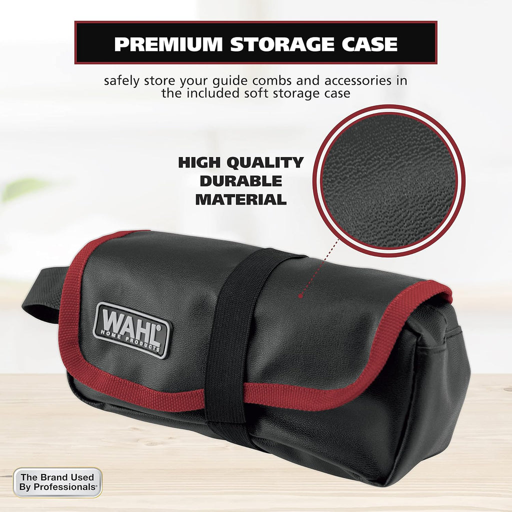 Wahl Edge Pro Bump Free Corded Beard Trimmer for Men Touch Up Trimmer & Grooming Detailer Kit – Perfect for Edging Beards,Mustaches,Hair,& Stubble,– Model 9686-300,(Pack of 3)