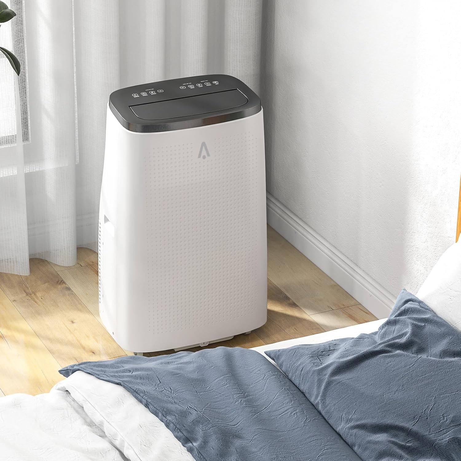 Portable Air Conditioners 14000 BTU, Room AC Unit for 750 Sq Ft with Cool Dry Fan Modes, 3 Fan Speeds, Auto Swing, Sleep Mode, Remote Control, Window Installation Kit