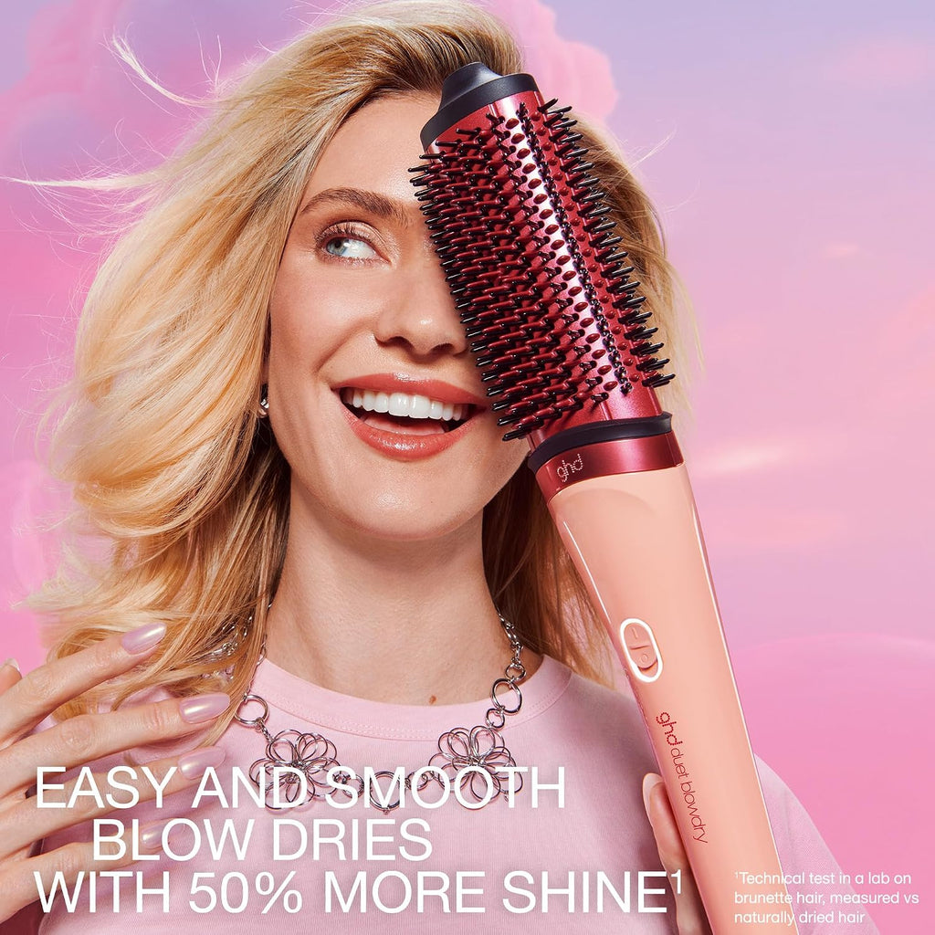 ghd Duet Blowdry-Hair Dryer Brush | Wet to Blow Dried with No Heat Damage | 3X More Volume with 24 Hour Long-Lasting Results | Blow Dry with No Fizz | 50% More Shine