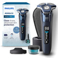 Philips Norelco Shaver 7800, Rechargeable Wet & Dry Electric Shaver with SenseIQ Technology, Quick Clean Pod, Charging Stand, Travel Case and Pop-up Trimmer, S7885/85