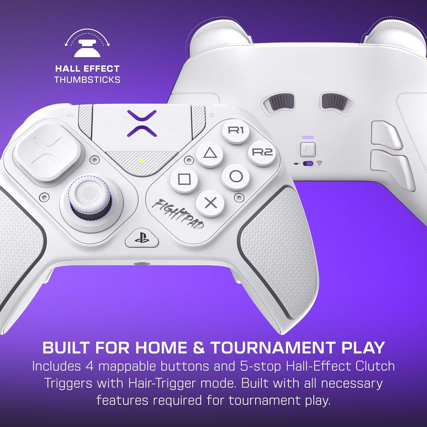 Bundle of Turtle Beach Atlas 200 Wired Gaming Headset Officially Licensed for PS5 & PS4 - White + Victrix Pro BFG Reloaded Wireless Gaming Controller Officially Licensed for PS5, PS4, PC - White