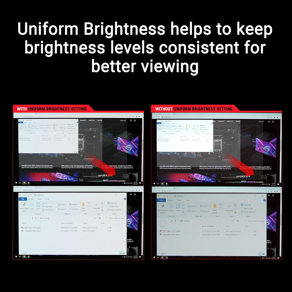 ASUS ROG Strix 26.5' 1440P QD-OLED Gaming Monitor (XG27ACDNG) -QHD (2560x1440), 360Hz, 0.03ms, Custom Heatsink, OLED Care+, G-SYNC Compatible, 99% DCI-P3, DisplayWidget, AI Gaming, 3yr Warranty