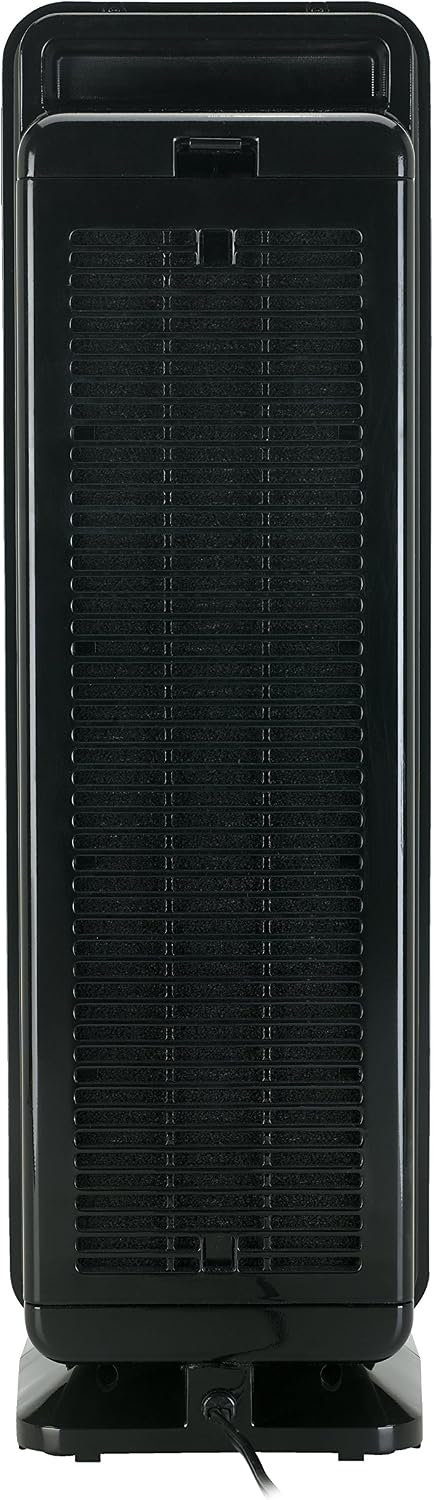 GermGuardian 5-In-1 HEPA Air Purifier for Home, Pet Air Purifier with HEPA Air Filter & UV-C Light, AC4300BPTCA, 743 Sq. Ft., 22'' Tower, Black