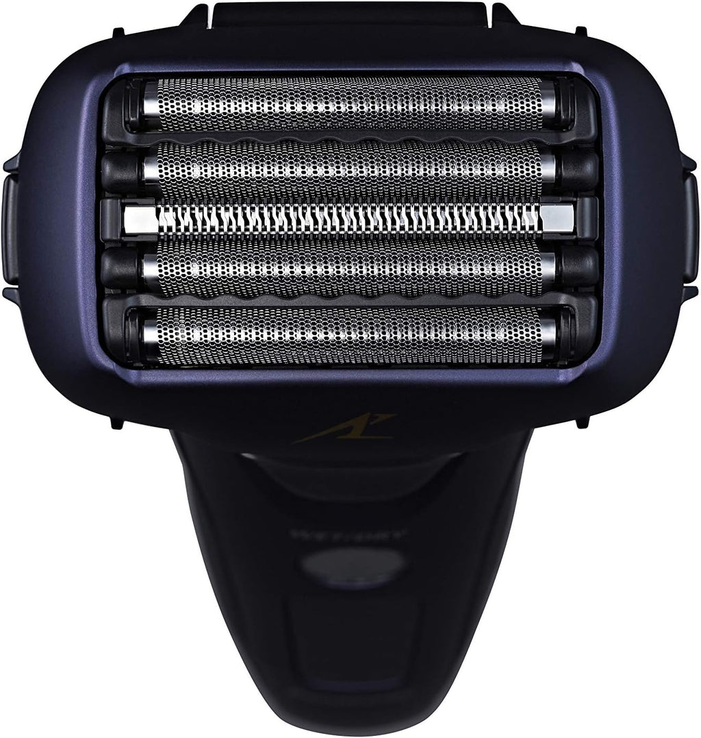 Panasonic ES-LV67-A803 Wet and Dry Shaver, 5 Shaving Heads with Linear Motor, Including Hair Trimmer, Navy Blue
