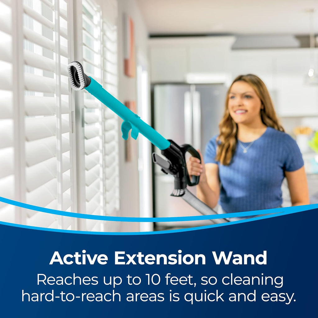 Bissell CleanView Rewind Pet Bagless Vacuum with Automatic Cord Rewind, Active Extension Wand for Hard-to-Reach Areas, Powerful Suction & Multi-Surface Cleaning, 3534