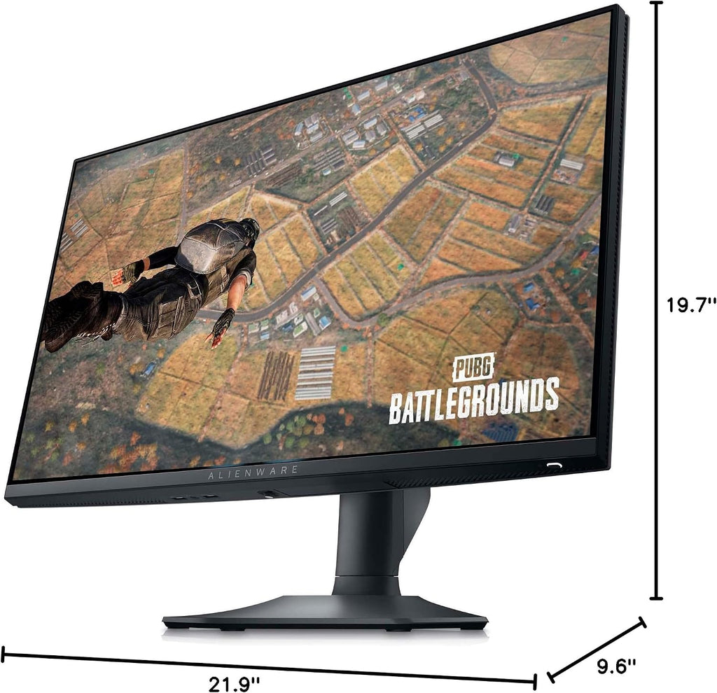 Alienware 25 Gaming Monitor AW2523HF 24.5' IPS LED Full HD (1920 × 1080) 360Hz Display - AMD FreeSync - VESA - Monitor (USB, HDMI) Height/Tilt/Swivel/Pivot Adjustability - Dark side of the Moon