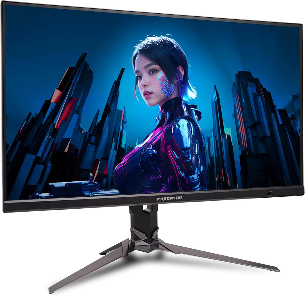 Acer Predator Gaming Monitor | 27' UHD 3840 x 2160 IPS | AMD FreeSync Premium | Up to 320Hz with DFR | Up to 0.5ms | VESA DisplayHDR400| DCI-P3 90% | Display Port 1.4 & 2 x HDMI 2.1 | XB273K V5bmiiprx
