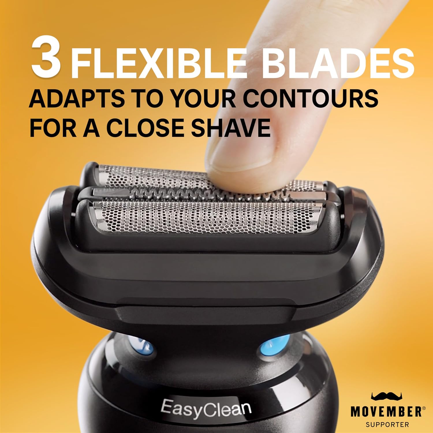 Braun Electric Shaver for Men, Series 5 5118s, Waterproof, Wet & Dry Shave, Turbo Shaving Mode, Foil Shaver with Precision Trimmer, Battery Powered, 50 Minute Battery Runtime (Pack of 2)