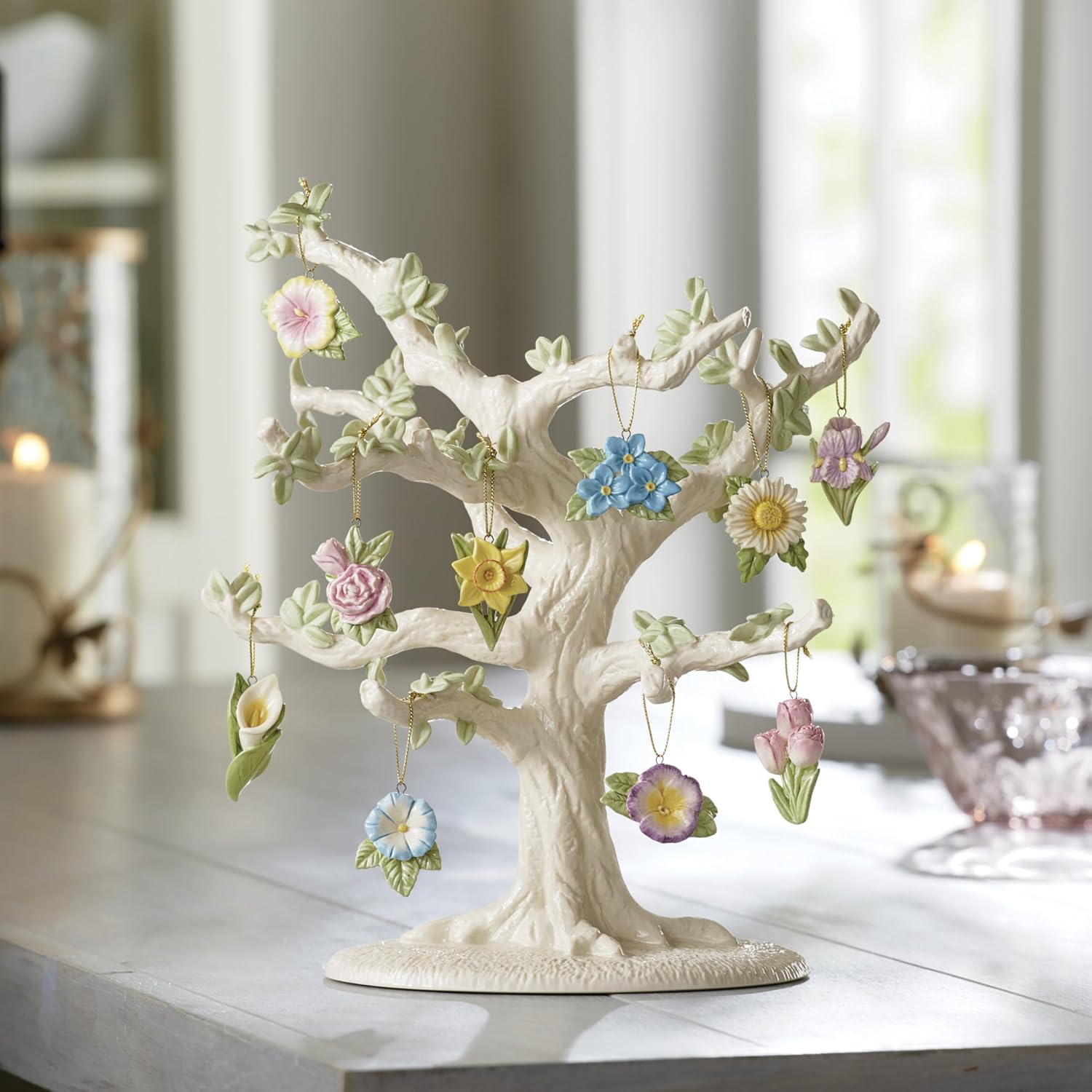 Lenox 818038 Ivory Ornament Tree, Display Stand