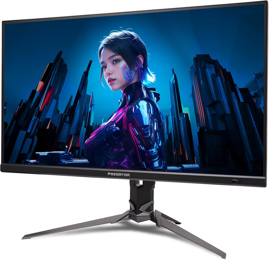 Acer Predator Gaming Monitor | 27' UHD 3840 x 2160 IPS | AMD FreeSync Premium | Up to 320Hz with DFR | Up to 0.5ms | VESA DisplayHDR400| DCI-P3 90% | Display Port 1.4 & 2 x HDMI 2.1 | XB273K V5bmiiprx