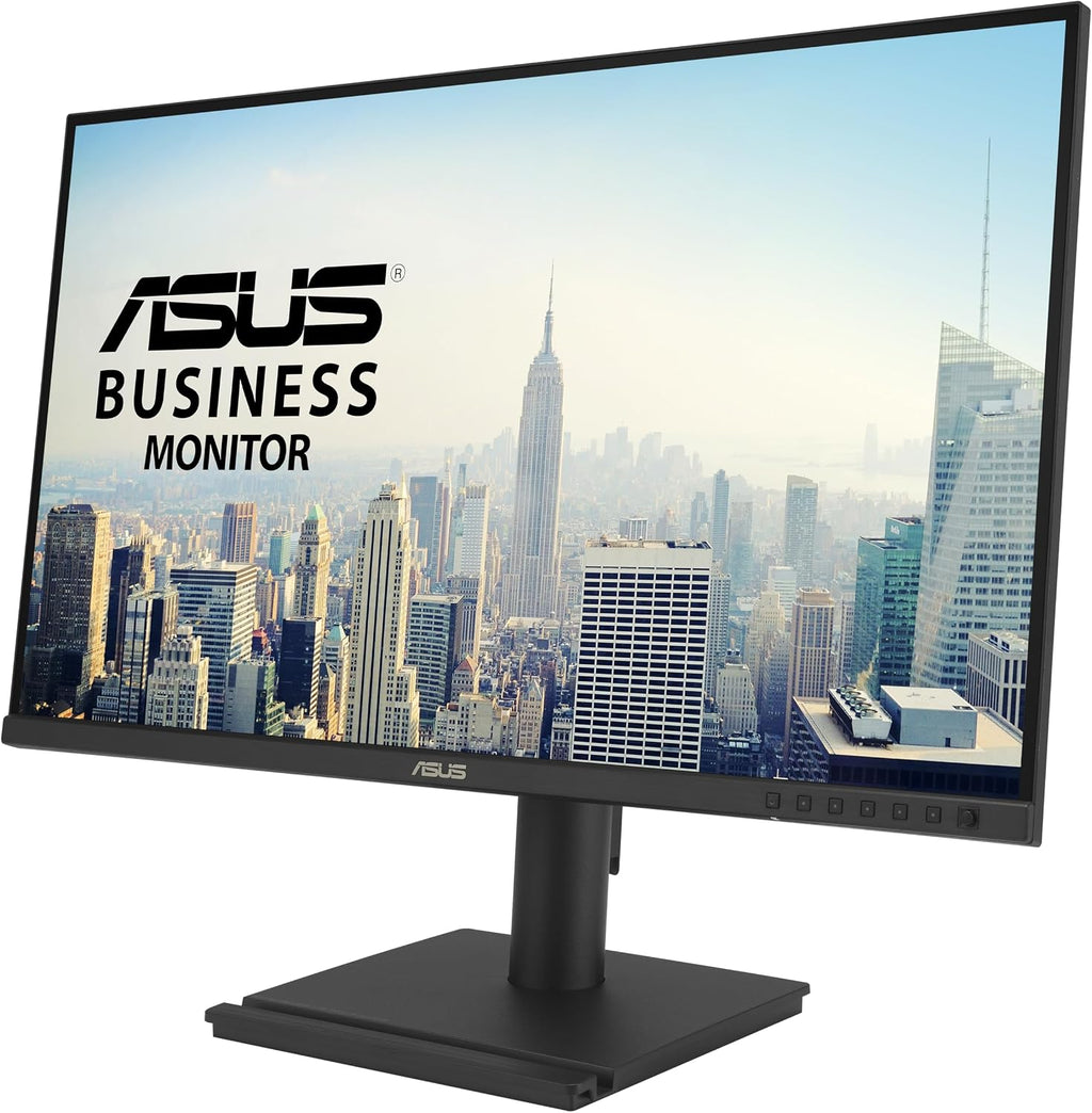 ASUS 27' 1440P USB-C RJ45 Docking Monitor (BE27ACGN) – QHD (2560x1440), IPS, 120Hz, Frameless, Speakers, Height Adjustable, DisplayPort Daisy-Chain, Power Sync, Eye Care, 3 yr Warranty