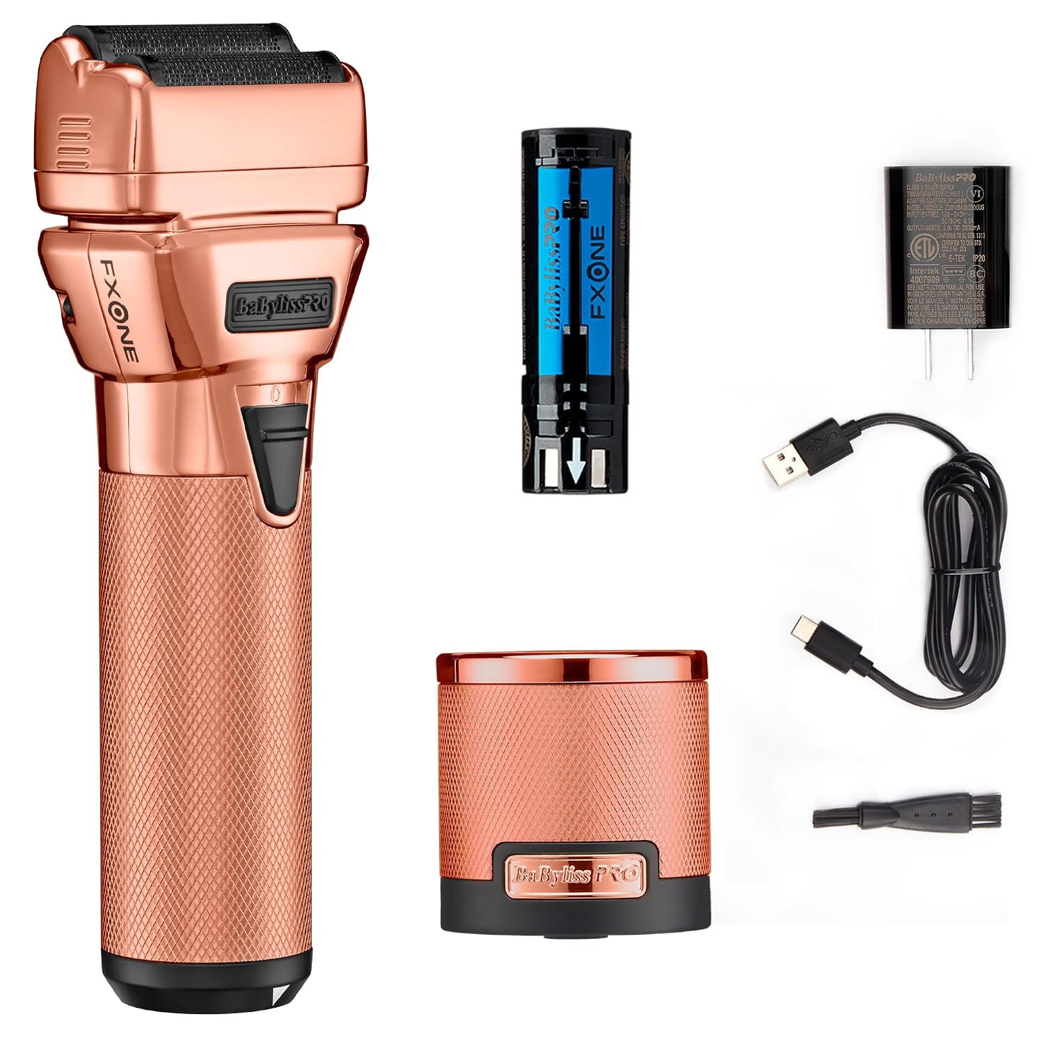 BaBylissPRO FXONE Double Foil Stick Shavers with interchangeable battery