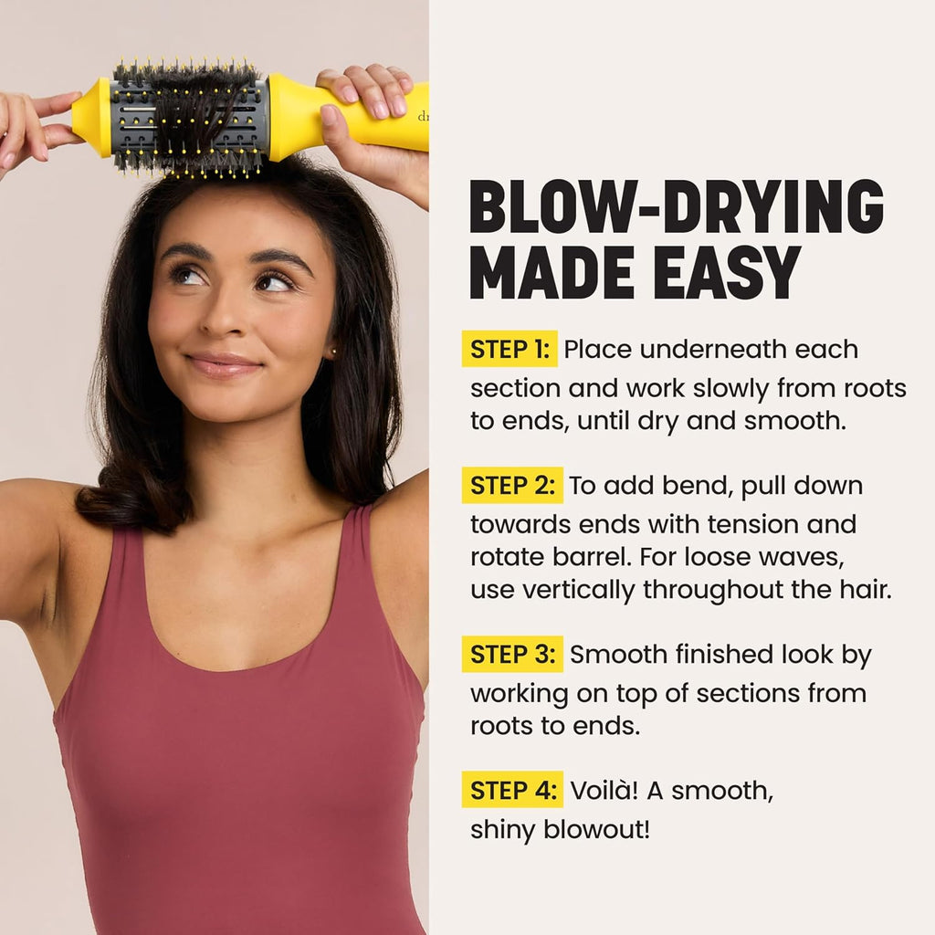 Drybar Blow-Dryer Shot Collection | Faster Blowouts with Tons of Volume and Less Frizz | Choose The Barrel Size Best for Your Hair Length and Desired Style