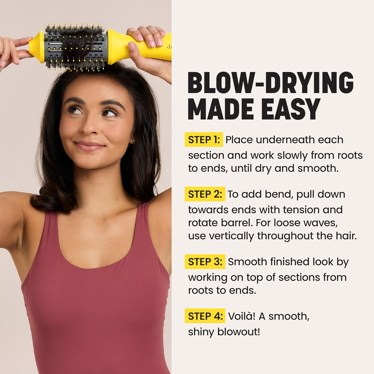 Drybar Blow-Dryer Shot Collection | Faster Blowouts with Tons of Volume and Less Frizz | Choose The Barrel Size Best for Your Hair Length and Desired Style