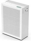 COWAY Air Purifiers for Home Bedroom up to 1,035ft² with HEPA Filter, Carbon Filter, Washable Filter for Smoke, Pollen, Dander, with Air Quality Monitor, Auto Mode, 3yr Warranty, Airmega 150 White