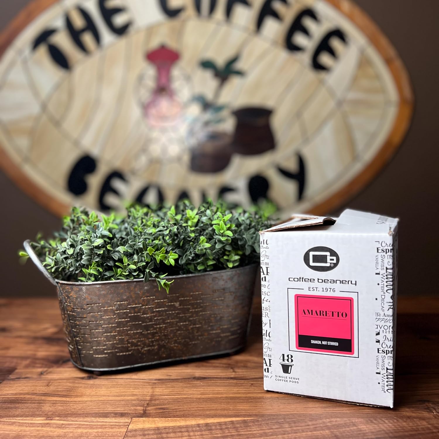 Amaretto Coffee Pods by Coffee Beanery | 192ct Bulk Medium Roast Arbica Coffee