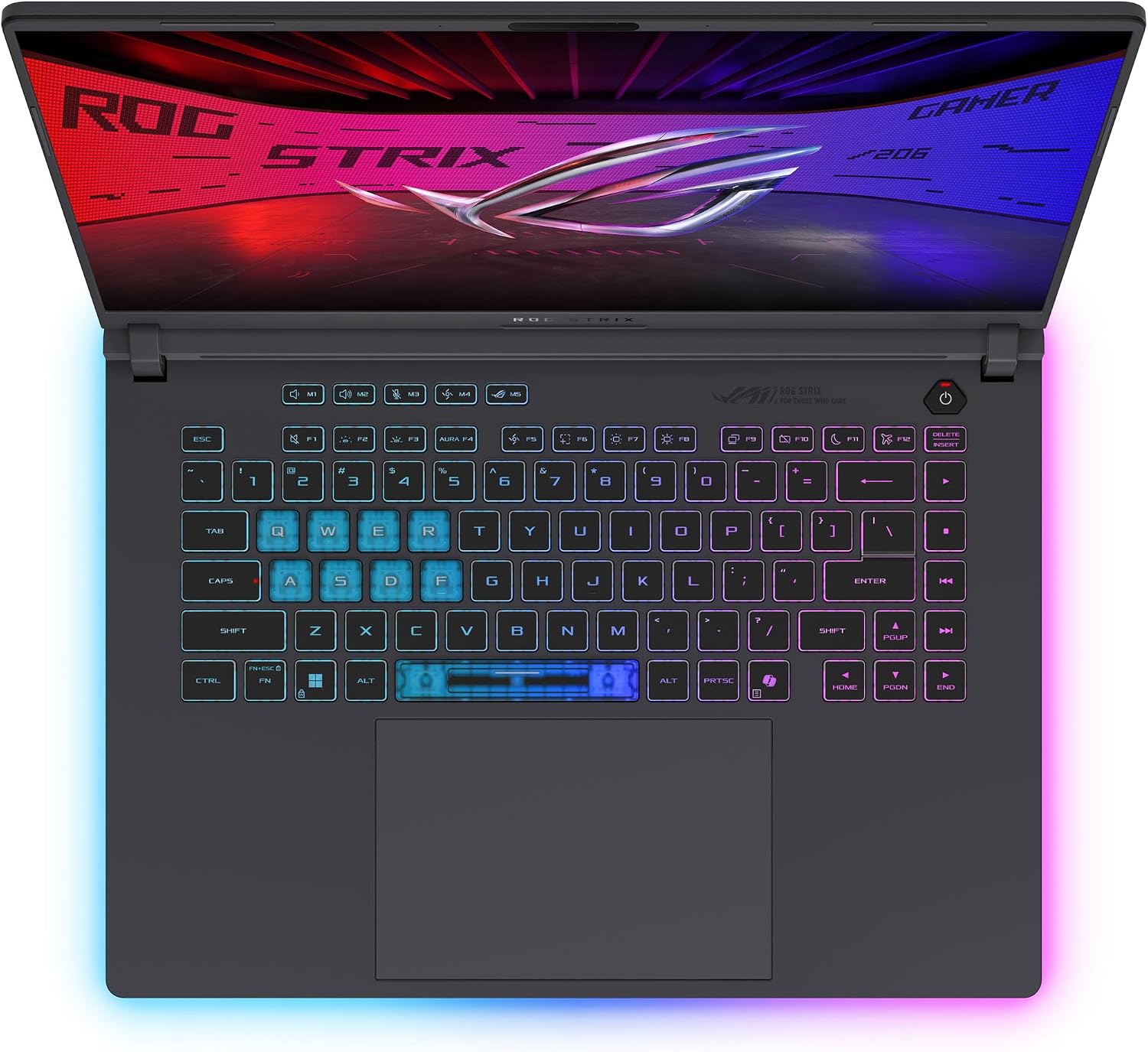 ASUS ROG Strix G16 (2025) Gaming Laptop, 16' FHD+ 16:10 165Hz/3ms Display, NVIDIA® GeForce RTX™ 5060 Laptop GPU, Intel® Core™ i7 Processor 14650HX, 16GB DDR5, 1TB Gen 4 SSD, Wi-Fi 7, Windows 11 Home