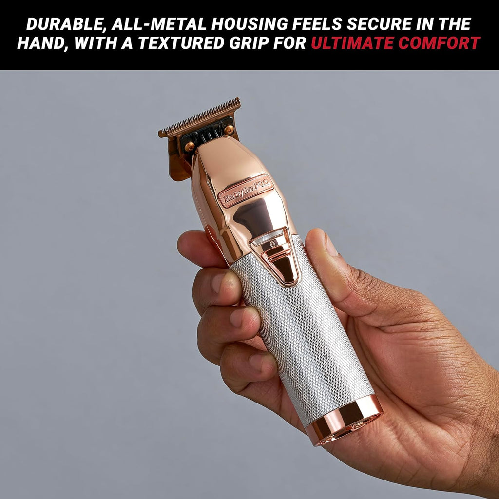 BaBylissPRO LIMITEDFX Cord/Cordless Hair Trimmer and Double Foil Hair Shaver Prepack, High-Performance Lithium-Ion Batteries for Long-Lasting Cutting