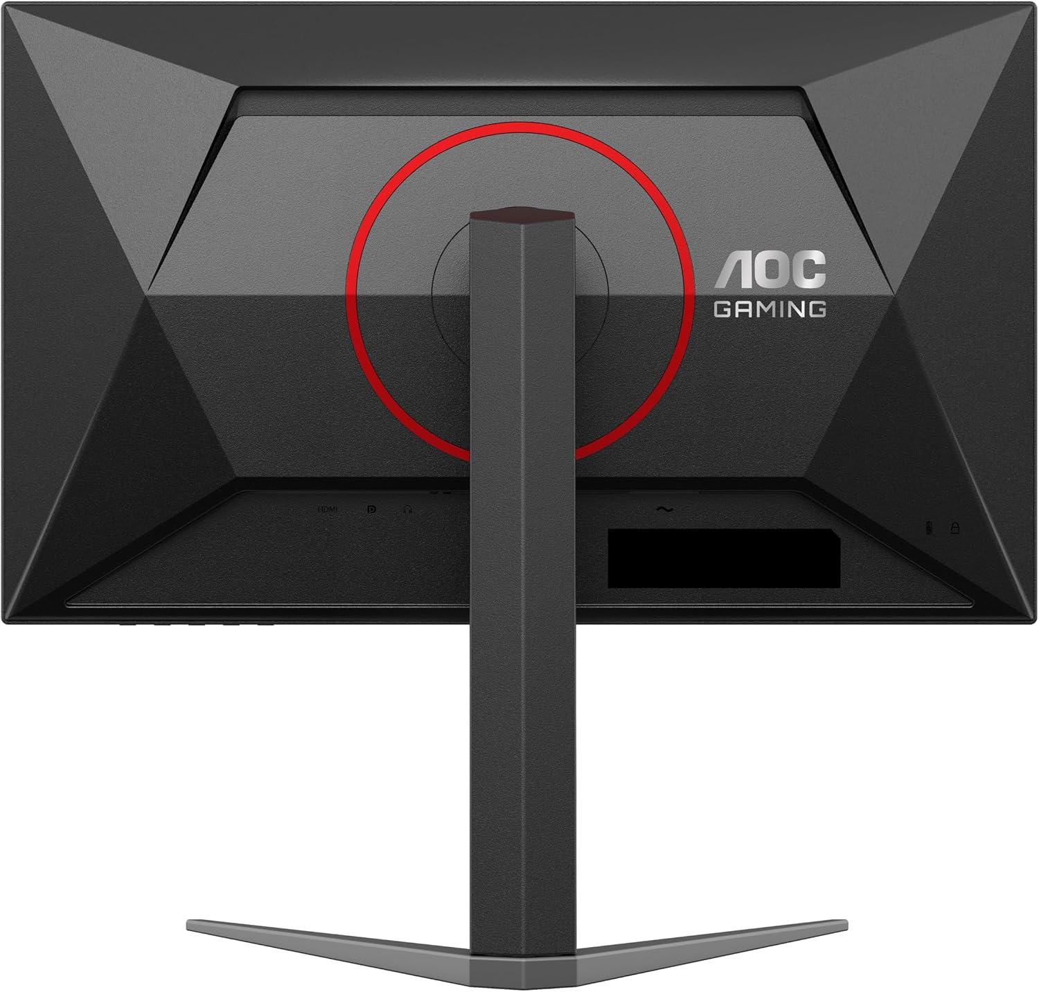 AOC 24G4 24' Gaming Monitor, Full HD 1920x1080 IPS Panel, 180Hz 1ms, 1x HDMI 2.0, 1x Display Port, Adaptive-Sync, Audio Earphone Out, Console Gaming Ready, 3-Year Zero-Bright-Dot