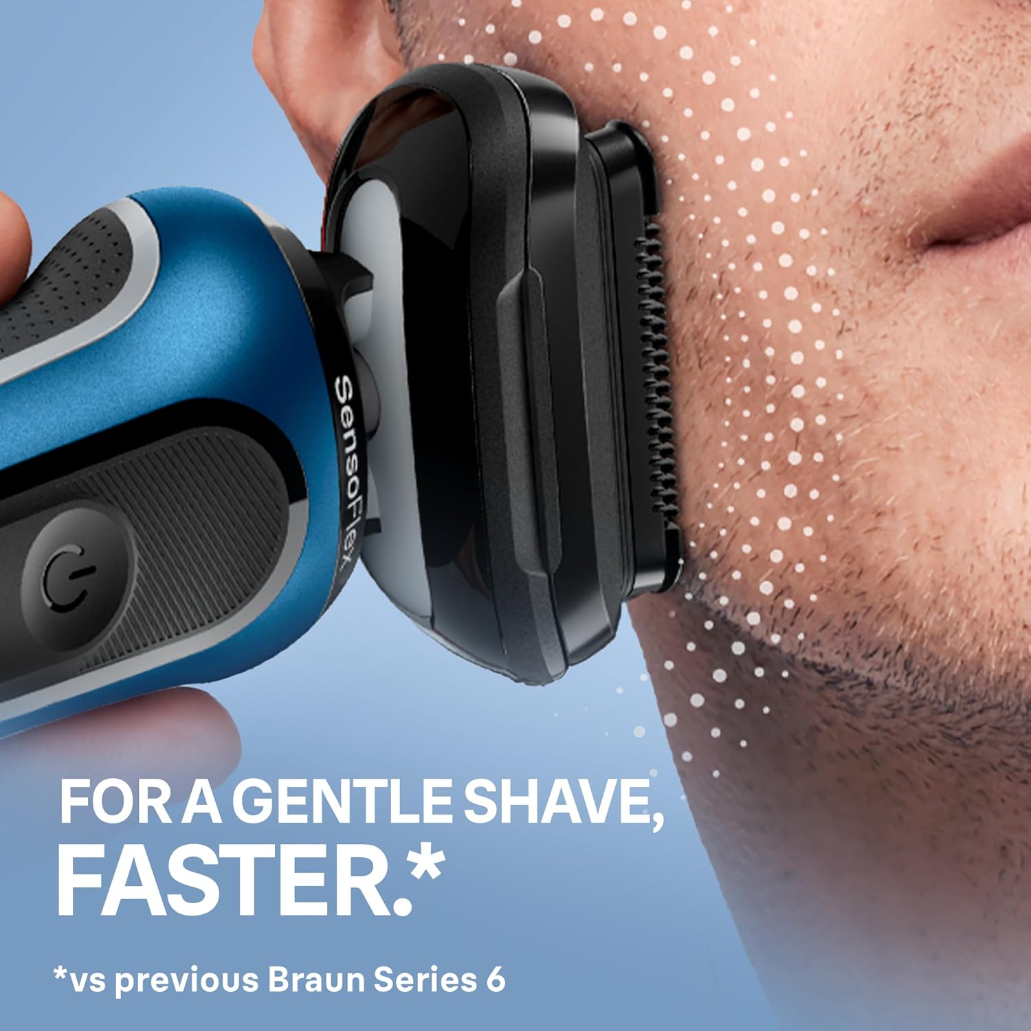 Braun Electric Shaver for Men, Series 6 6172cc, Wet & Dry Shave, Shaving Kit with SmartCare Center and Precision Trimmer