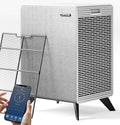 Air Purifiers for Home Large Room Up to 2250 ft² with Smart WIFI - Remove 99% of Smoke Allergies Pet Dander Odor - Dual 3-Stage Filter of Washable and True HEPA Filter with AQI