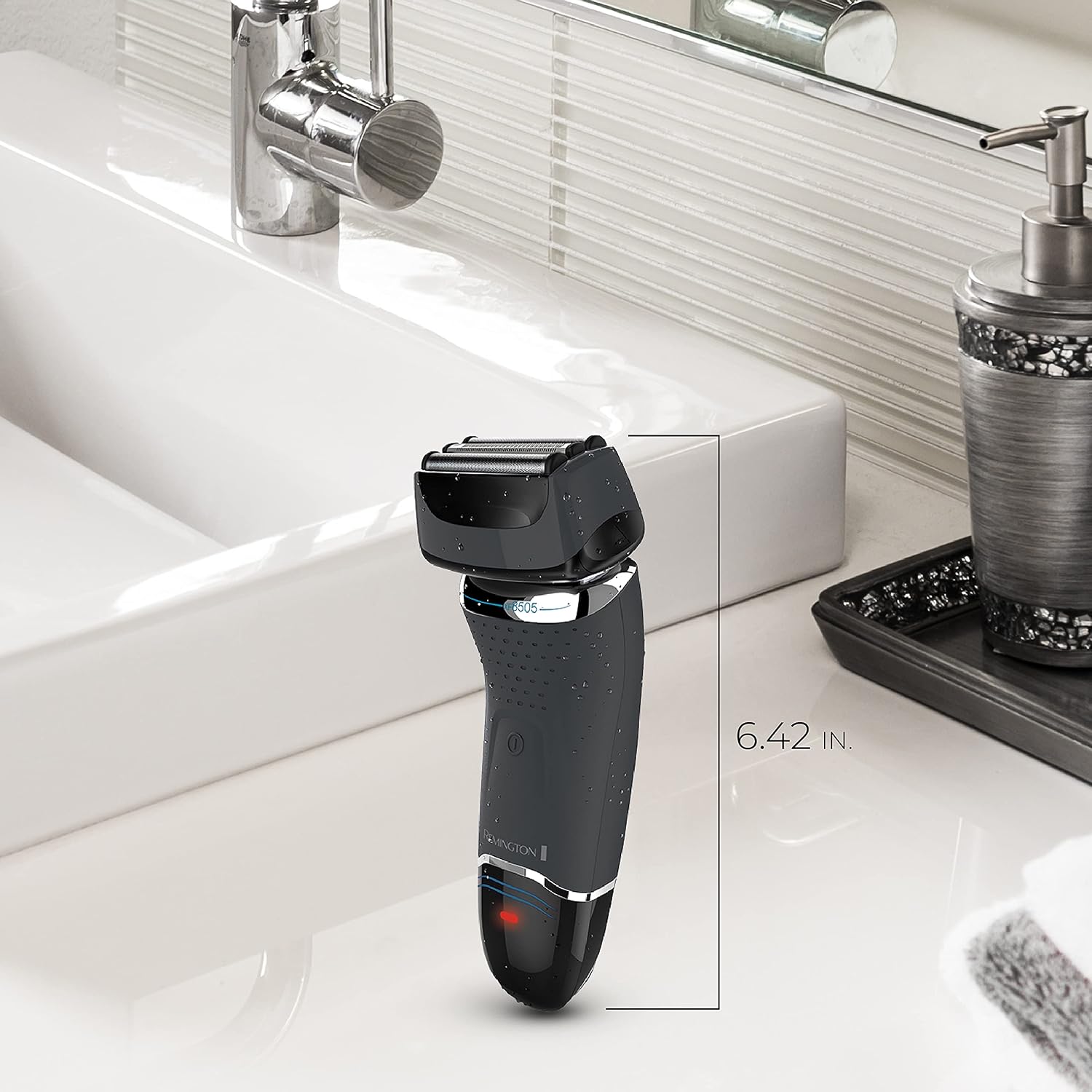 Remington XF8505 Hyperseries Smartedge Advanced Foil Shaver, Black, 1 count