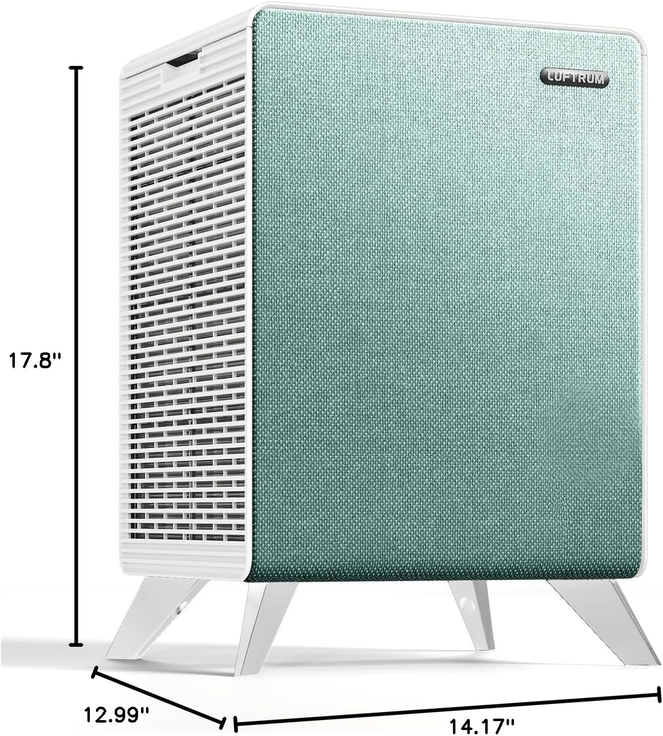 Air Purifiers for Home Large Room Up to 2250 ft² - Dual 3-Stage Filter of Washable Filter and True HEPA Filter with AQI, Auto Mode, Sleep Mode