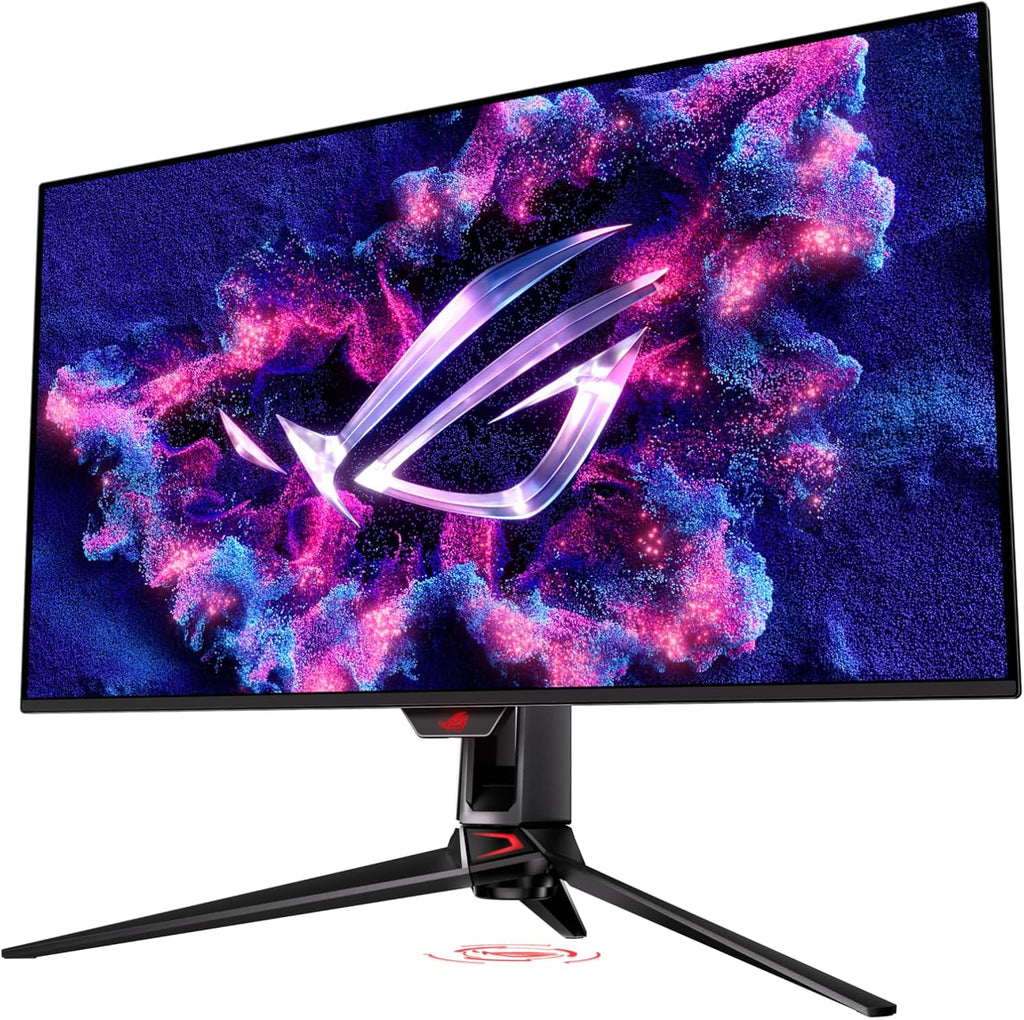 ASUS ROG Swift 32' 4K OLED Gaming Monitor (PG32UCDM) - UHD (3840 x 2160), QD-OLED, 240Hz, 0.03ms, G-SYNC Compatible, Custom Heatsink, Graphene Film, 99% DCI-P3, True 10-bit, 90W USB-C