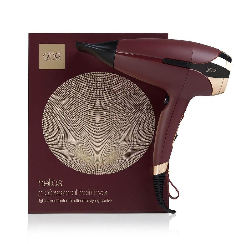 ghd Helios Hair Dryer ― 1875w Professional Blow Dryer, Longer Life + Brushless Motor Lightweight Hair Dryer for Salon-Worthy Blowout