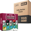 Stock and Brew Coffee Maker Cleaner Tablets (1152 Count), One Year Supply Descaler for Espresso, Drip and Pod Machines, Removes Residue and Improves Taste