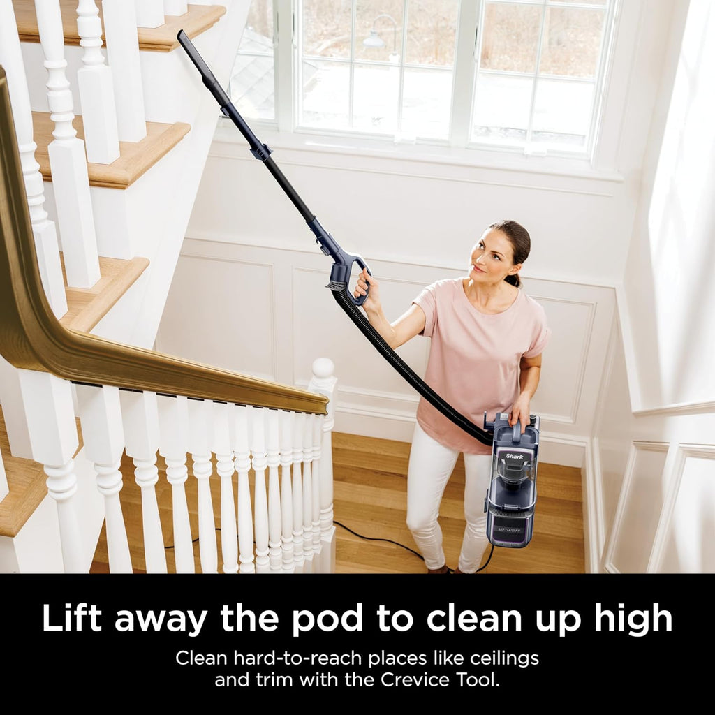 Shark Detect Pro Speed Lift-Away ADV Bagless Upright Vacuum with DuoClean Detect, Anti-Allergen, Lift-Away, and Odor Neutralizer Technology, LA742