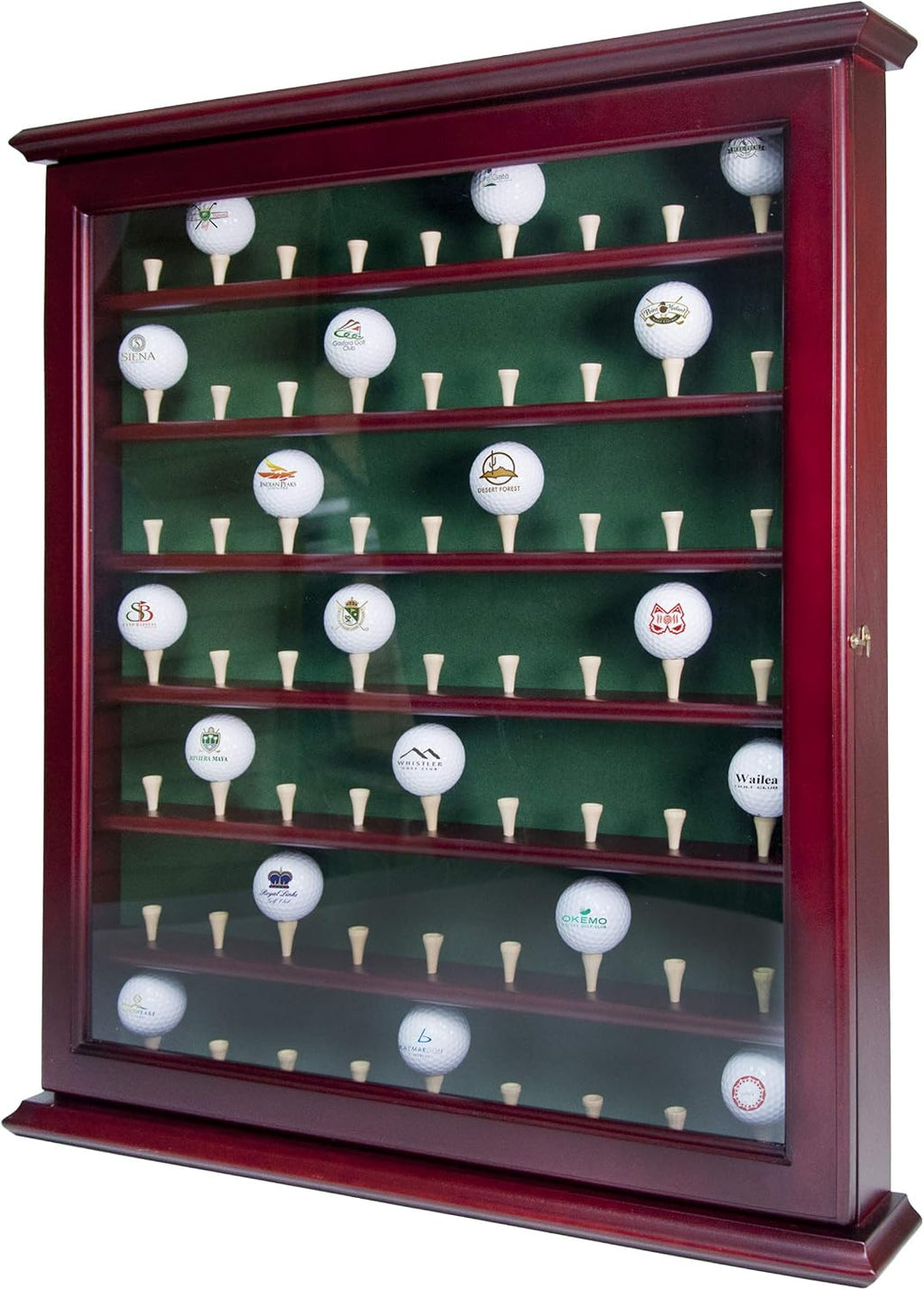 Executive Ball Cabinet, Mahogany