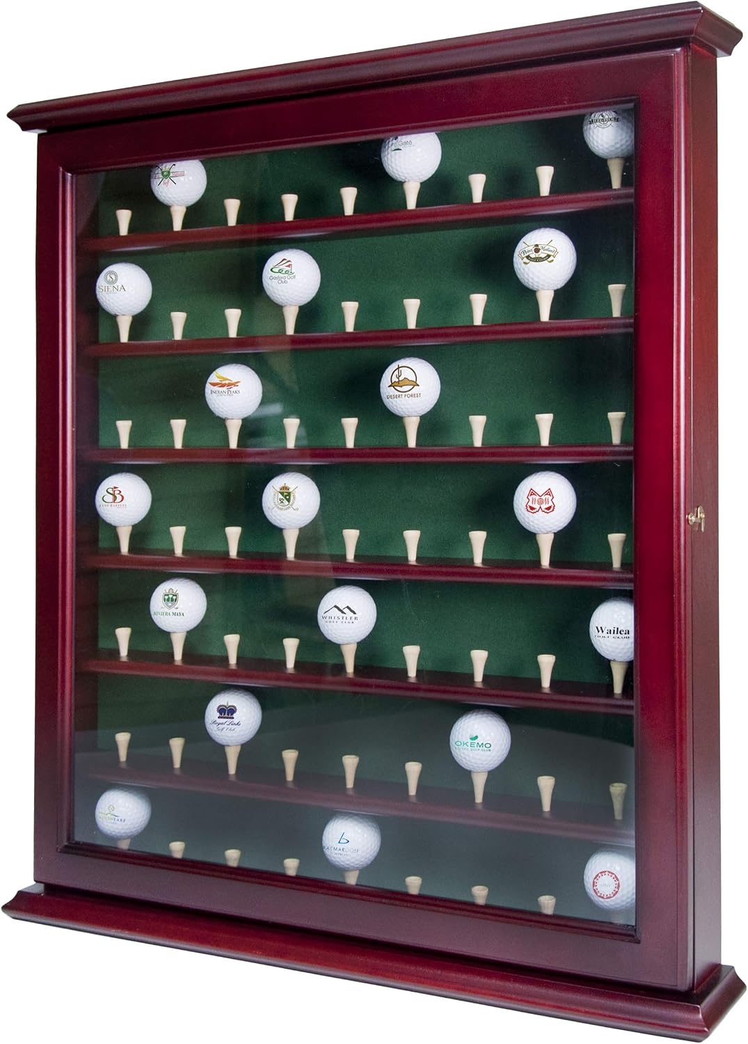 Executive Ball Cabinet, Mahogany