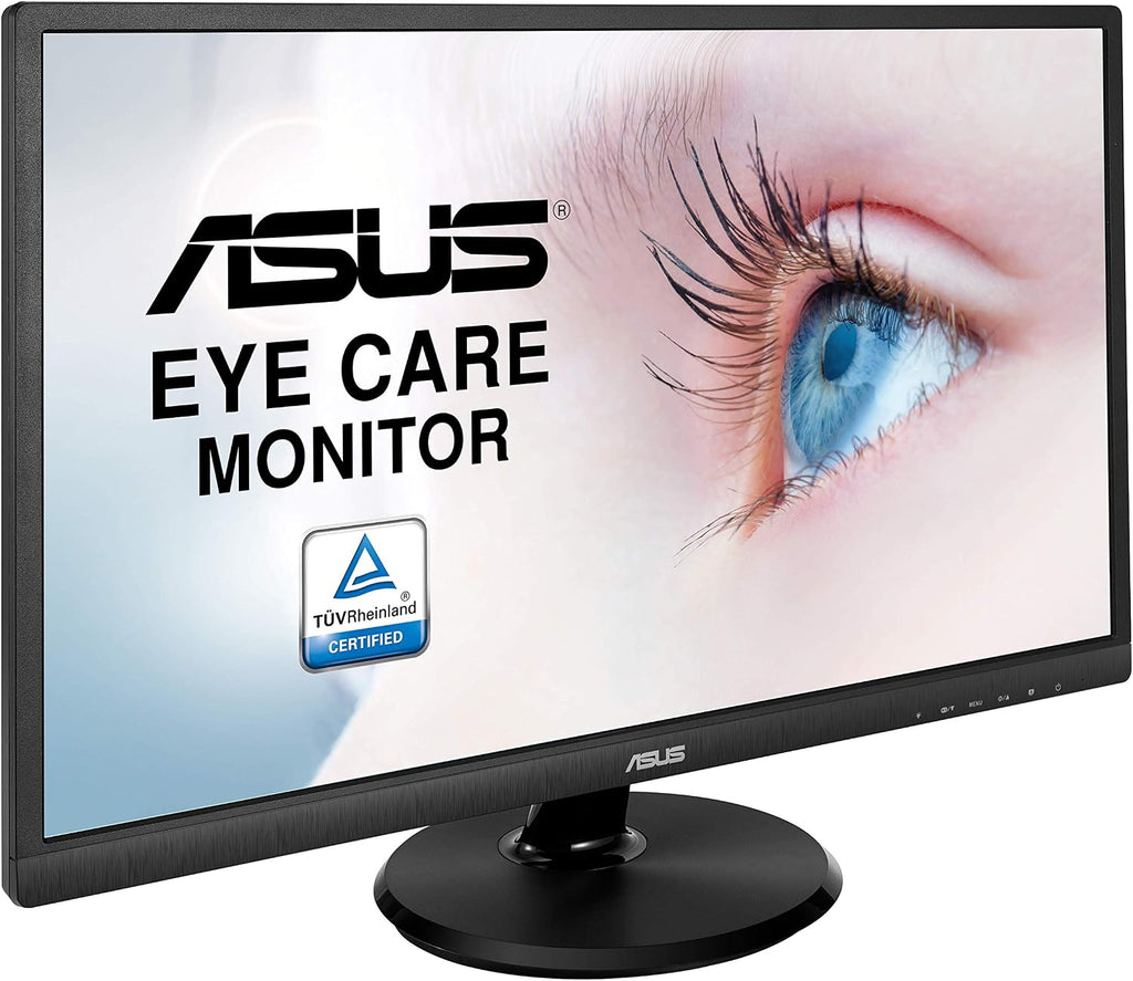 ASUS 23.8' Full HD Computer Monitor, 1080p, HDMI, VGA, Eye Care, 178° Wide Viewing Angle - VA249HE, Black