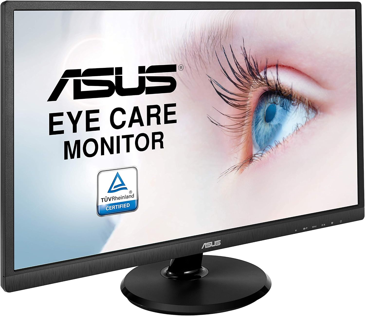 ASUS 23.8' Full HD Computer Monitor, 1080p, HDMI, VGA, Eye Care, 178° Wide Viewing Angle - VA249HE, Black