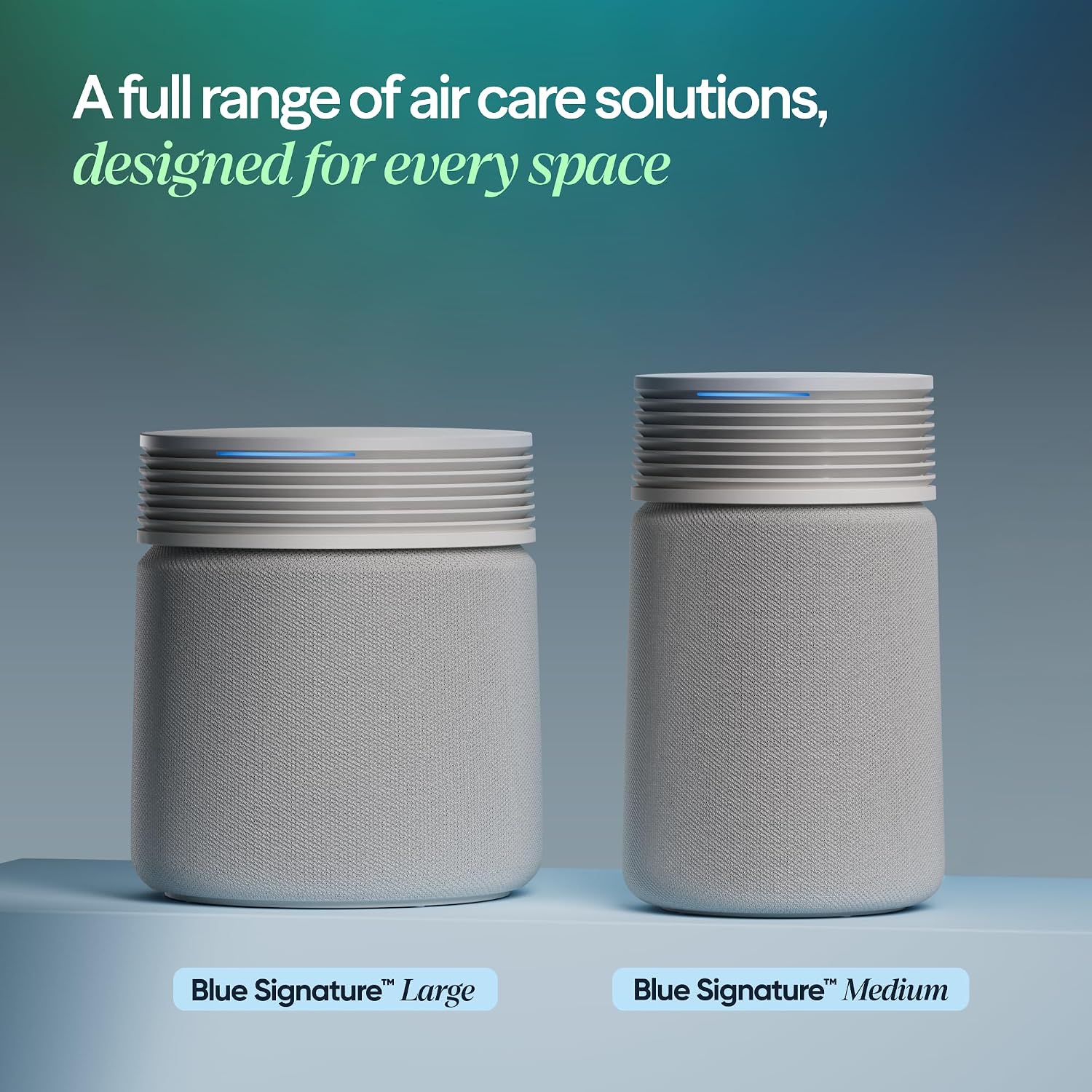 BLUEAIR Blue Signature SP3i Air Purifier for Medium Rooms up to 498 sq ft, HEPASilent Filtration, WiFi Smart Control, Auto Mode, Odor & Smoke Removal, Pet Hair & Dust, AHAM Verified, Table Design